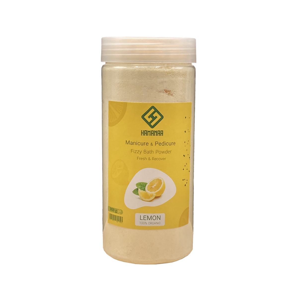کوکتل پودری هامانا مدل lemon وزن 800 گرم