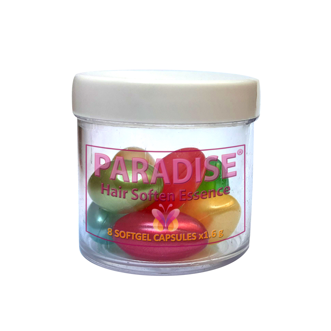 کپسول کراتین مو پارادایس مدل c2580 حجم 1.6 میلی لیتر مجموعه 8 عددی