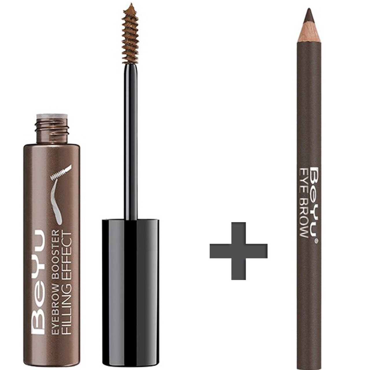 کیت ریمل ابرو مدل filling effect و مداد ابرو مدل eyebrow liner شماره 03