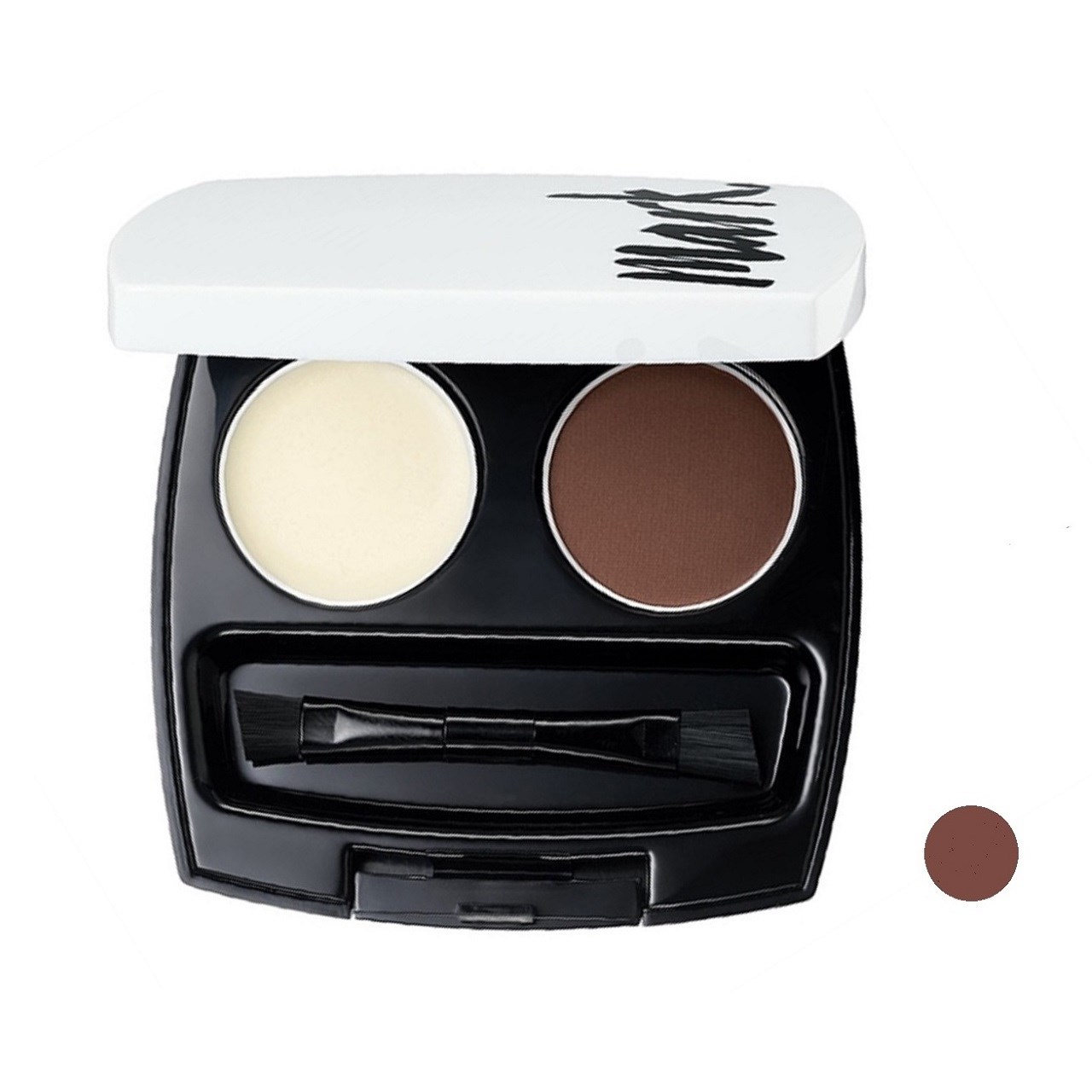 کیت سایه ابرو آون مدل mark perfect brow kit رنگ soft brown
