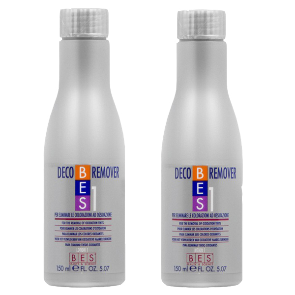 کیت پاک کننده رنگ مو بس مدل decobes remover حجم 150میلی لیتر بسته 2 عددی
