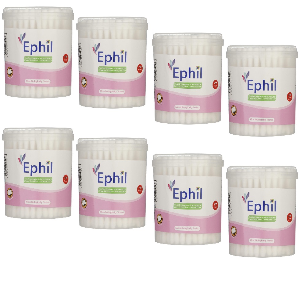 گوش پاک کن افیل مدل natural مجموعه 8 عددی