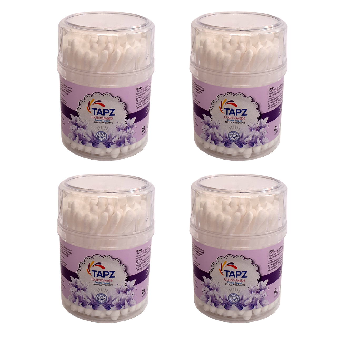گوش پاک کن تاپز مدل 454 مجموعه 4 عددی
