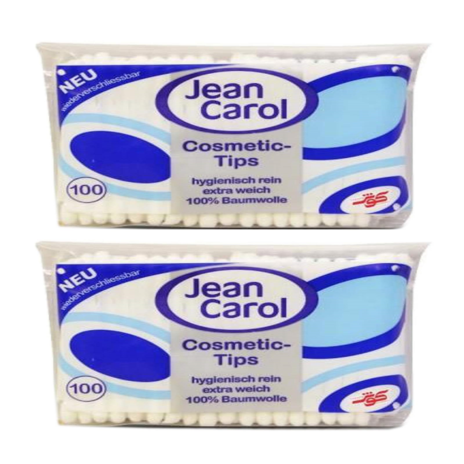 گوش پاک کن جین کارول مدل 100 مجموعه 2 عددی