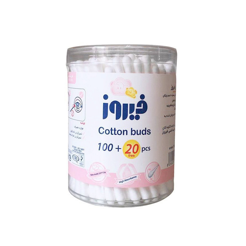 گوش پاک کن فیروز مدل 02 بسته 120 عددی