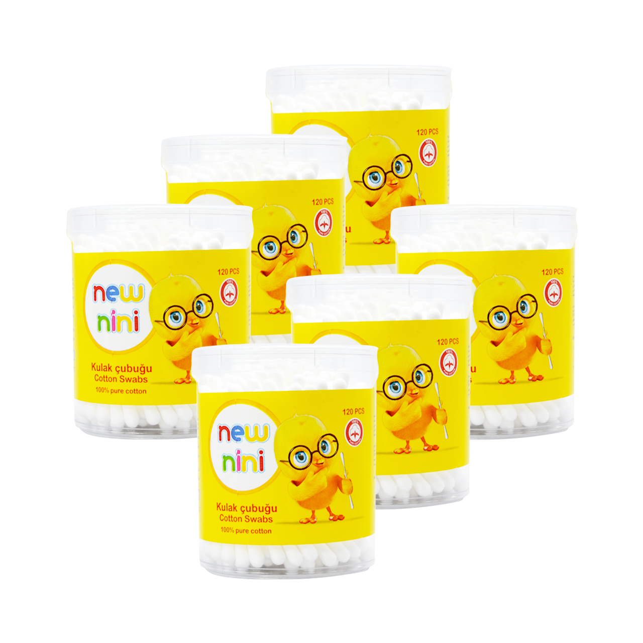 گوش پاک کن نیو نی نی مدل b1 مجموعه 6 عددی