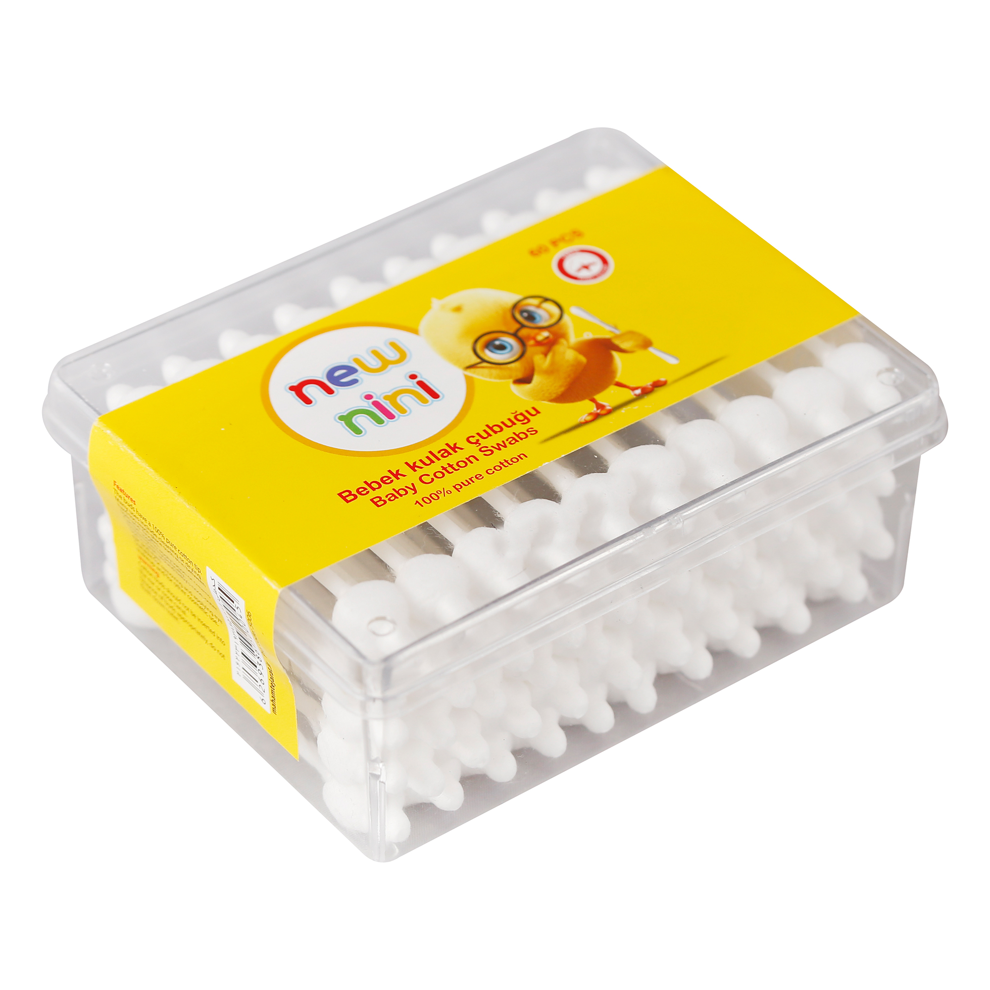 گوش پاک کن نیو نی نی مدل bebek بسته 60 عددی