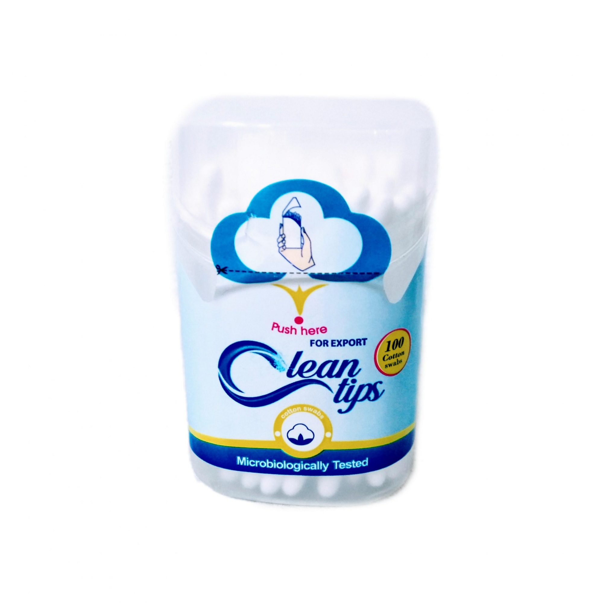 گوش پاکن کلین تیپس مدل 01 بسته 100 عددی