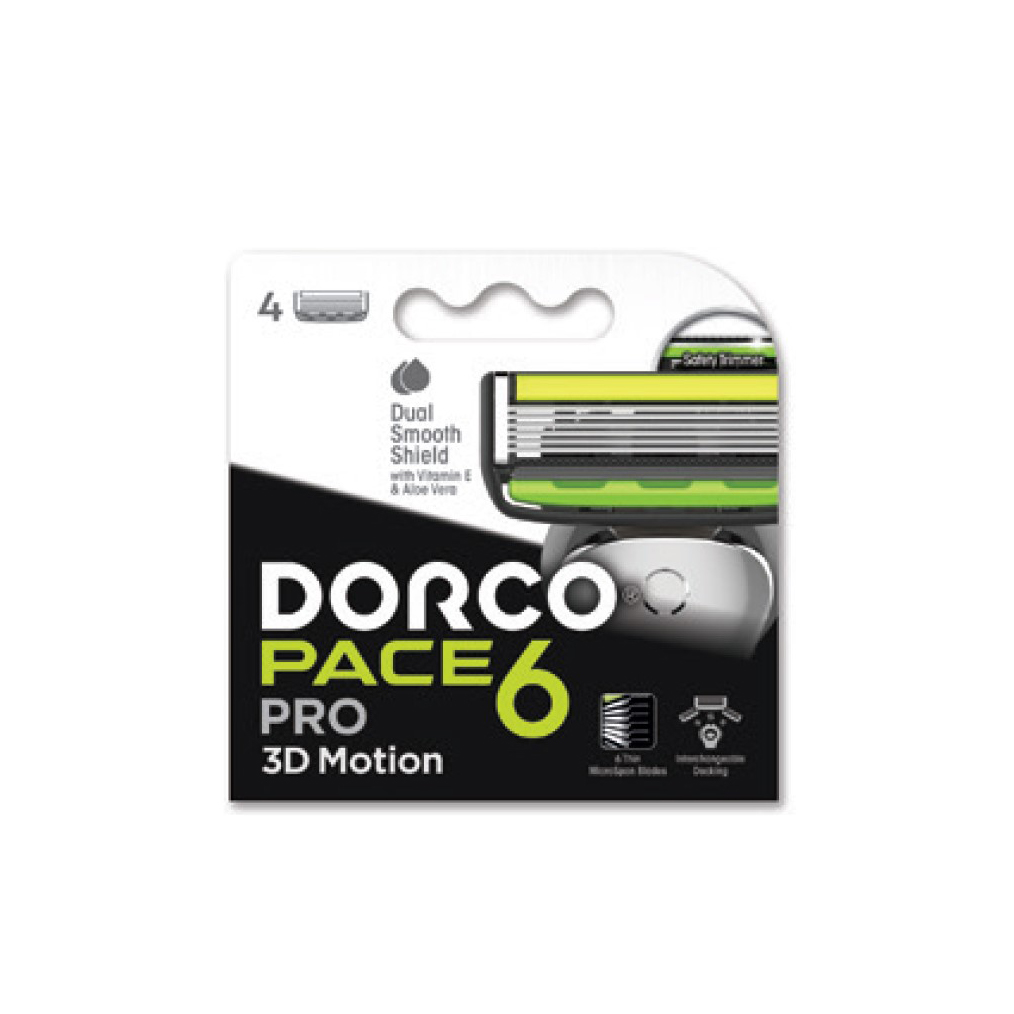 یدک تیغ دورکو مدل pace 6 pro 3d motion بسته 4 عددی